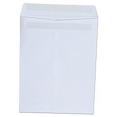 Universal Self-Stick Open-End Catalog Envelope, #10 1/2, Square Flap, Self-Adhesive Closure, 9 x 12, White, 100/Box (UNV42101)