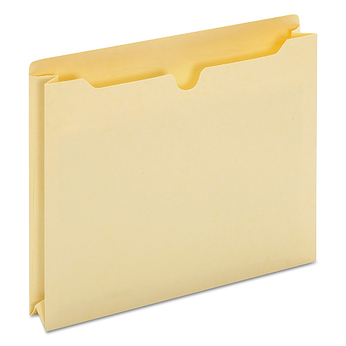 Universal Economical Manila File Jackets, Straight Tab, Letter Size, Manila, 50/Box (UNV76300)
