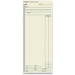 TOPS Time Clock Cards, Replacement for ATR206/C3000/M-154, One Side, 3.38 x 8.25, 500/Box (1261)