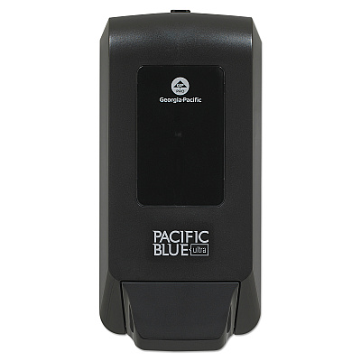 Georgia Pacific Professional Pacific Blue Ultra Soap/Sanitizer Dispenser 1,200 mL Refill, 5.6 x 4.4 x 11.5, Black (53057)