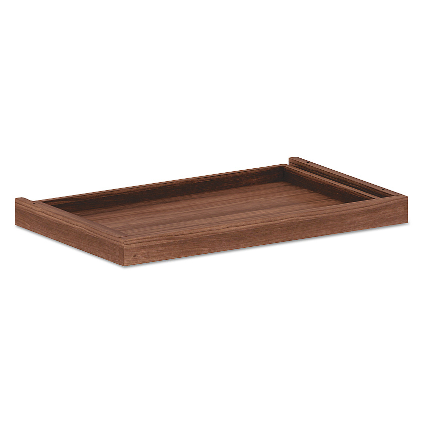 Alera Valencia II Series Center Drawer, 24.5w x 15d x 2h, Modern Walnut (ALEVA312414WA)