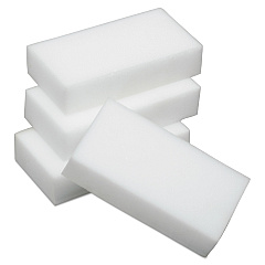 AbilityOne 7920016672781, SKILCRAFT, ERASE 'n GO All Purpose Cleaning Pad, 2.3 x 4.6, White, 4/Pack