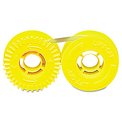 Compatible Dataproducts R14226 Compatible Lift-Off Tape, Clear, 6/Box