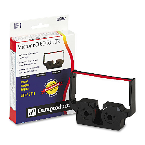 Compatible Dataproducts R2087 Compatible Ribbon, Black/Red