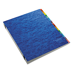 Pendaflex Expanding Desk File, 23 Dividers, Alpha, Letter-Size, Blue Cover (11015)