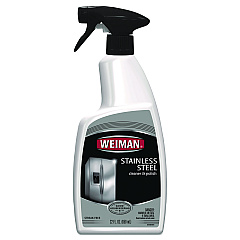 WEIMAN Stainless Steel Cleaner and Polish, Floral Scent, 22 oz Trigger Spray Bottle (108EA)