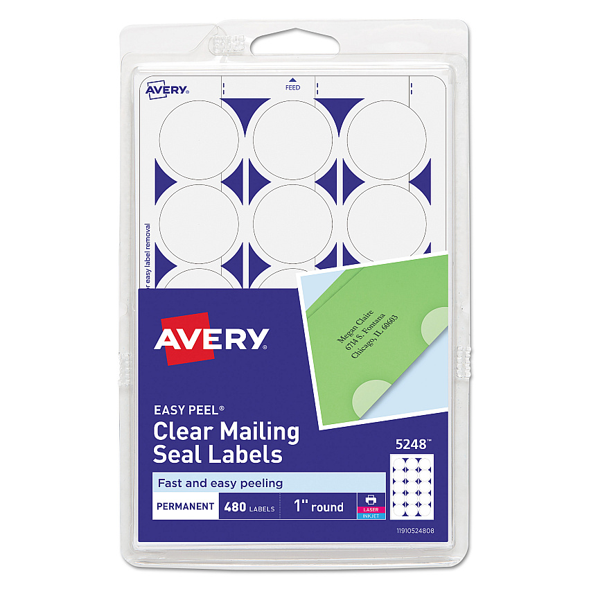 Avery 05248 Printable Mailing Seals