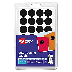 Avery 05459 Color Coding Labels