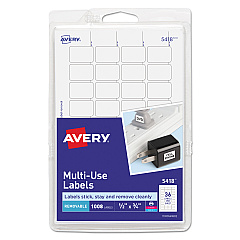 Avery 05418 Removable Multi-Use Labels