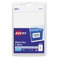 Avery 05444 Removable Multi-Use Labels