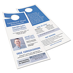 Avery 16150 Door Hanger with Tear-Away Cards