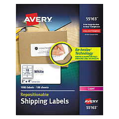 Avery 55163 Repositionable Labels