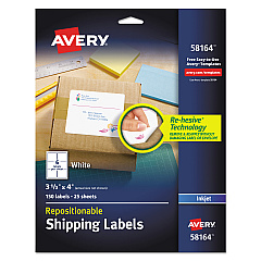 Avery 58164 Repositionable Labels