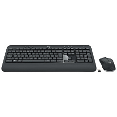 Logitech MK540 Wireless Combo, 2.4 GHz Frequency/30 ft Wireless Range, Black (920008671)
