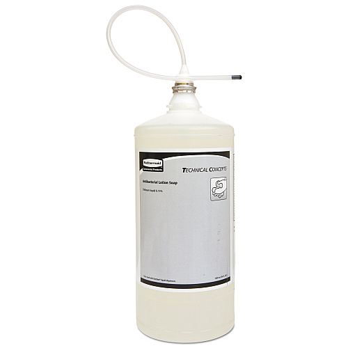 Rubbermaid Commercial One Shot Antibacterial Enriched Lotion Soap Refill, Floral, 800 mL, 4/Carton (2018582CT)