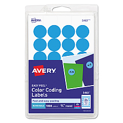 Avery 05461 Color Coding Labels