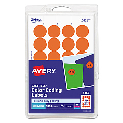 Avery 05465 Color Coding Labels