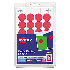 Avery 05466 Color Coding Labels