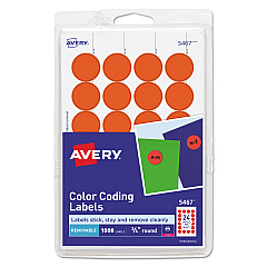 Avery 05467 Color Coding Labels