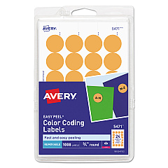 Avery 05471 Color Coding Labels