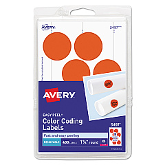Avery 05497 Color Coding Labels