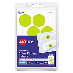 Avery 05499 Color Coding Labels