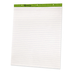 Ampad Flip Charts, Presentation Format (1" Rule), 27 x 34, White, 50 Sheets, 2/Carton (24034)