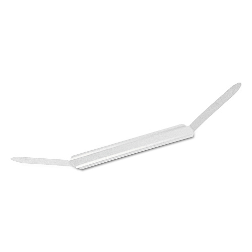 ACCO Premium Two-Piece Paper Fasteners, 2" Capacity, 2.75" Center to Center, Silver, 100/Box (70023)