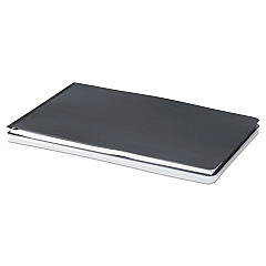 ACCO Pressboard Report Cover with Tyvek Reinforced Hinge, Two-Piece Prong Fastener, 2" Capacity, 8.5 x 14,  Black/Black (19921)