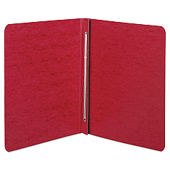ACCO Pressboard Report Cover with Tyvek Reinforced Hinge, Two-Piece Prong Fastener, 3" Capacity, 8.5 x 11, Executive Red (25979)