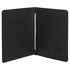 ACCO PRESSTEX Report Cover with Tyvek Reinforced Hinge, Side Bound, Two-Piece Prong Fastener, 3" Capacity, 8.5 x 11, Black/Black (25071)