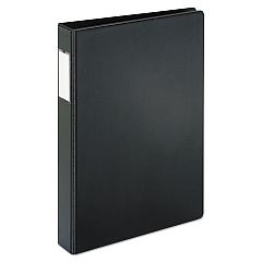 Cardinal Legal Slant D Ring Binder, 3 Rings, 1" Capacity, 14 x 8.5, Black (14232)