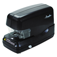 Swingline High-Capacity Flat Clinch Electric Stapler, 70-Sheet Capacity, Black (69270)