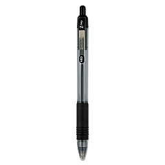 Zebra Z-Grip Ballpoint Pen, Retractable, Medium 1 mm, Black Ink, Black Barrel, 48/Pack (22148)