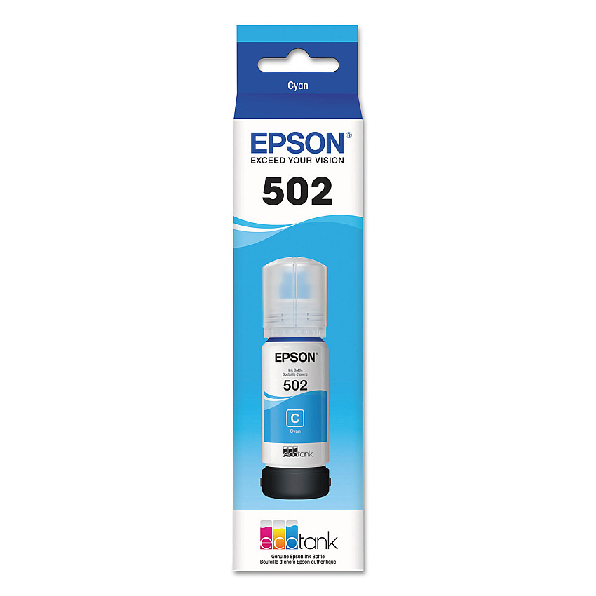 Epson T502220 Cyan Ink Bottle