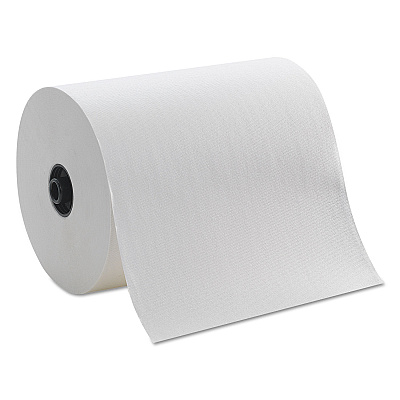 Georgia Pacific Professional enMotion Flex Paper Towel Roll, 1-Ply, White, 8.2" x 550 ft, 6 Rolls/Carton (89720)