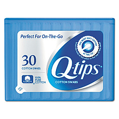 Q-tips Cotton Swabs, 30/Pack, 36 Packs/Carton (22127)