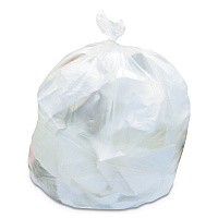 Heritage Linear Low-Density Can Liners, 60 gal, 2 mil, 38" x 58", Clear, 100/Carton (H7658QC)