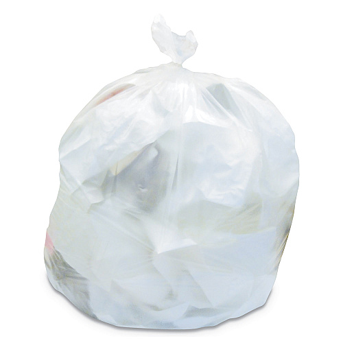Heritage High-Density Waste Can Liners, 45 gal, 22 microns, 40" x 48", Natural, 150/Carton (Z8048WNR01)