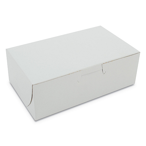 SCT Bakery Boxes, 6.25 x 3.75 x 2.13, White, 250/Bundle (0911)