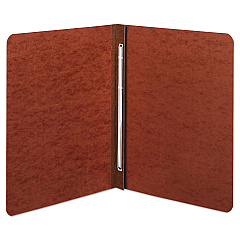 ACCO Presstex Report Cover with Tyvek Reinforced Hinge, Two-Piece Prong Fastener, 3" Capacity, 8.5 x 11, Red/Red (25078)
