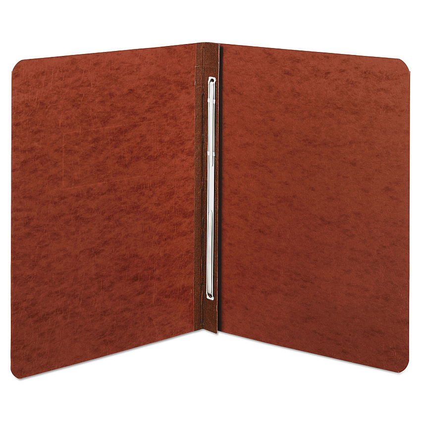 ACCO Presstex Report Cover with Tyvek Reinforced Hinge, Two-Piece Prong Fastener, 3" Capacity, 8.5 x 11, Red/Red (25078)