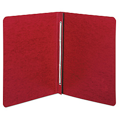 ACCO Presstex Report Cover with Tyvek Reinforced Hinge, Two-Piece Prong Fastener, 3" Capacity, 8.5 x 11, Executive Red (25079)