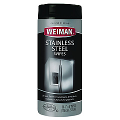 WEIMAN Stainless Steel Wipes, 7 x 8, 30/Canister (92)