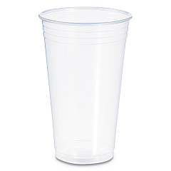 Dart Conex Clear Cold Cups, 24 oz, 50/Bag, 12 Bags/Carton (24PX)