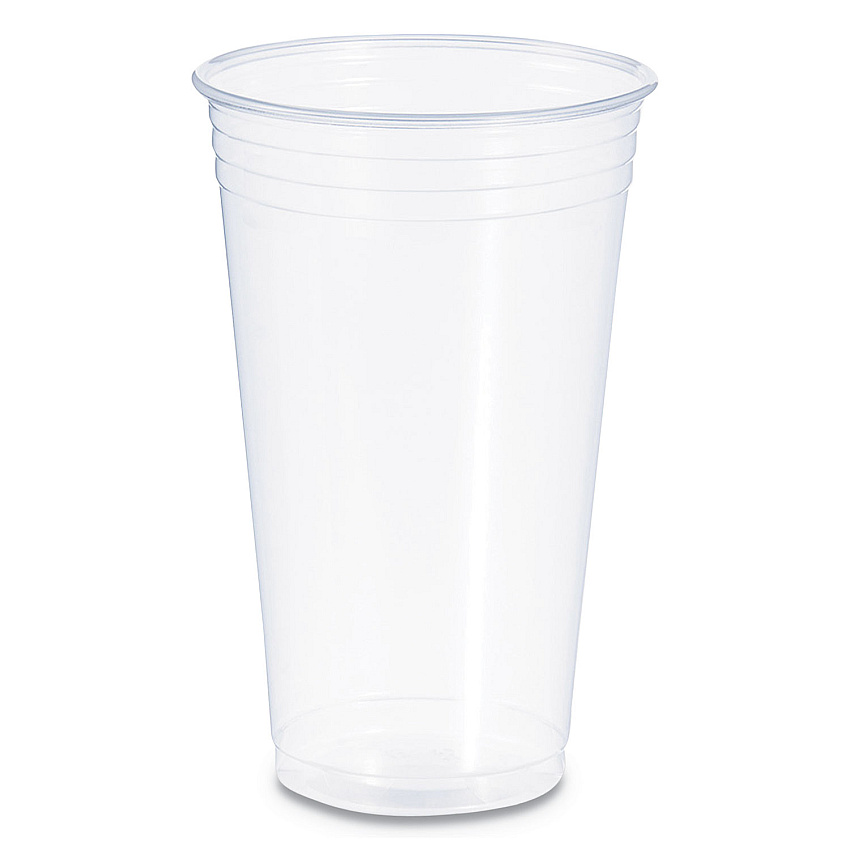 Dart Conex Clear Cold Cups, 24 oz, 50/Bag, 12 Bags/Carton (24PX)