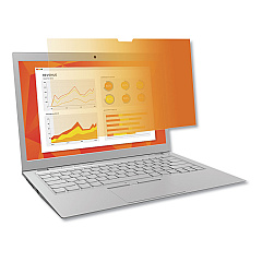 3M Touch Compatible Gold Privacy Filter for 13.3" Widescreen Laptop, 16:9 Aspect Ratio (GF133W9E)