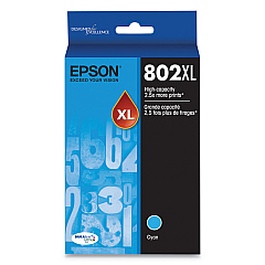 Epson T802XL220 Cyan Ink Cartridge
