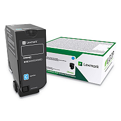 Lexmark 84C0HCG Cyan Toner Cartridge for US Government