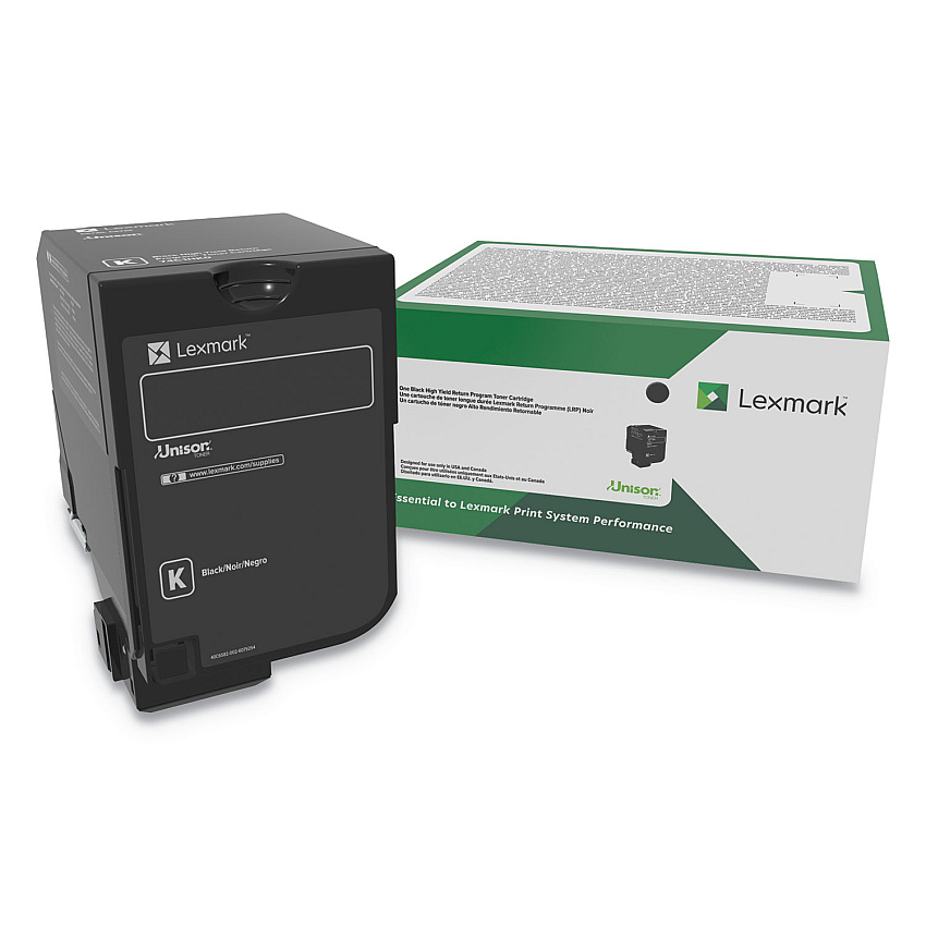 Lexmark 84C0HKG Black Toner Cartridge for US Government